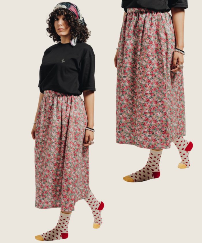 Garden SKIRT دامن وینتج گاردن